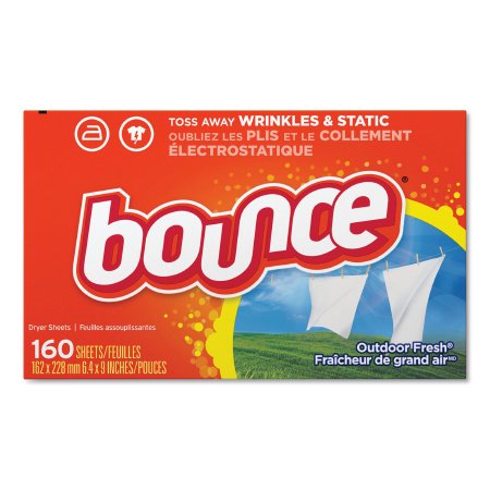 Lagasse Dryer Sheet Bounce® 9 X 11 Inch Box Sheet Outdoor Fresh Scent - Case of 6 - PGC80168CT-CS