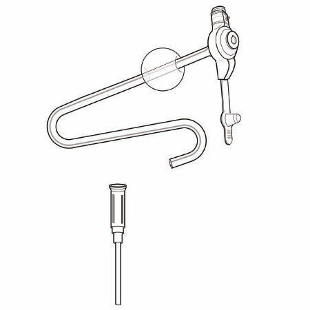 Avanos Medical Sales LLC Low-Profile Jejunal Feeding Tube MIC-Key® 18 Fr. 3.5 cm Tube Silicone Sterile - Each - 0230-18-3.5-EA