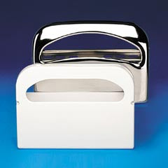 Lagasse Toilet Seat Cover Dispenser Chrome Plastic 250 Count Wall Mount - Each - BWKKD200-EA