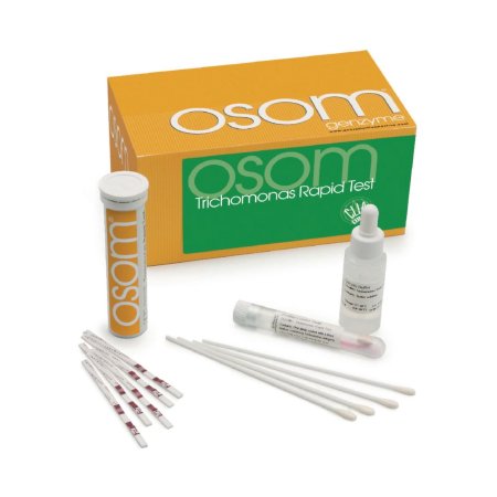 Sekisui Diagnostics Sexual Health Test Kit OSOM® Infectious Disease Immunoassay Trichomonas Vaginalis Vaginal Secretion Sample 25 Tests CLIA Waived - Case of 150 - 181-CS