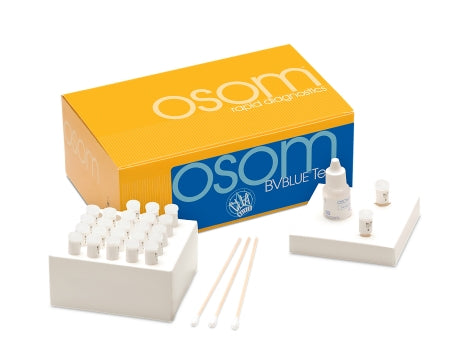Sekisui Diagnostics Sexual Health Test Kit OSOM® BVBLUE® Enzyme Activity Test Bacterial Vaginosis (BV) Endocervical Sample 25 Tests CLIA Waived - KT/1 - 183-KT