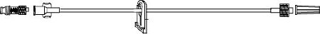 Advanced Medical Systems IV Extension Set Smartsite® Needle-Free Port Mini Bore 14 Inch Tubing Without Filter - Case of 100 - BN-396-CS