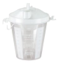 Precision Medical Suction Canister Precision Medical 800 mL Pour Lid - Case of 10 - 502519-10-CS