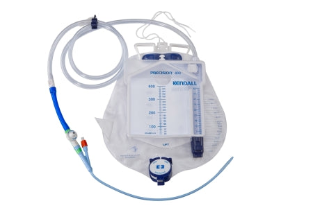 Cardinal Indwelling Catheter Tray Dover™ 2-Way Foley 16 Fr. 5 cc Balloon Silicone - Case of 10 - 7006LL-CS