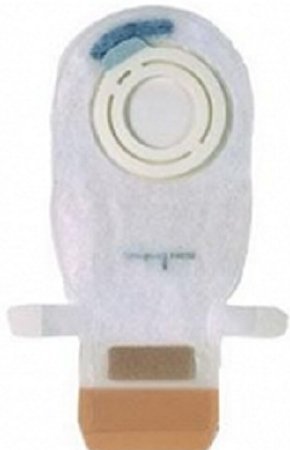 Coloplast Pediatric Colostomy Pouch Assura® AC One-Piece System 5-1/2 Inch Length, Mini 5/8 Inch Stoma Drainable - Box of 10 - 14681-BX