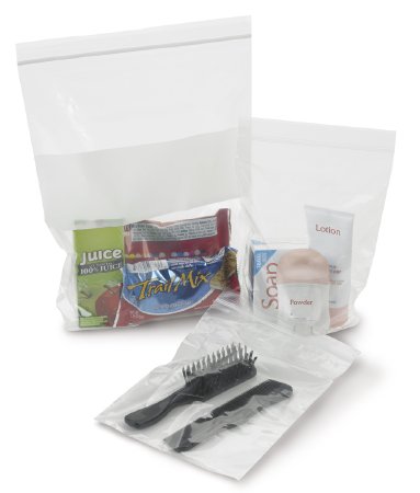 Medegen Medical Products LLC Reclosable Bag 13 X 18 Inch LLDPE Clear Zipper Closure - Case of 500 - Z4.1318-CS