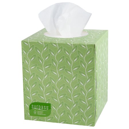 Kimberly Clark Surpass* Boutique* Facial Tissue White 8 X 8-3/10 Inch 110 Count - Case of 36 - 21320-CS