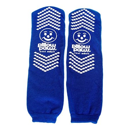 Principle Business Enterprises Slipper Socks Pillow Paws® Bariatric 3X-Large Royal Blue Ankle High - Pair - 1099-001-PR