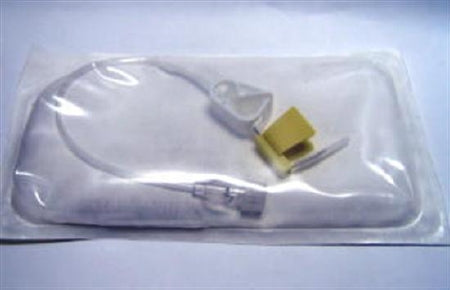 Advanced Medical Systems Huber Infusion Set 20 Gauge 3/4 Inch 10 Inch Tubing Without Port - Box of 12 - MBS-2034-BX