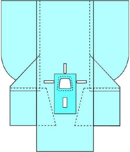 Cardinal Abdominal Drape Pack Cardinal Health™ - Case of 10 - 29408-CS