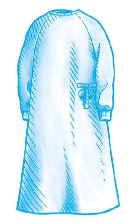 Cardinal Surgical Gown with Towel SmartGown™ 2X-Large Blue Sterile AAMI Level 4 Disposable - Case of 14 - 89075-CS