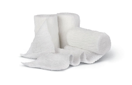 Medline Fluff Bandage Roll Bulkee Lite® 4 Inch X 4-1/10 Yard 8 per Pack NonSterile 3-Ply Roll Shape - Case of 8 - NON27494-CS