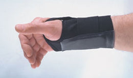 Alimed Wrist Support ProFlex® 4000 Single Strap Elastane / Elastic / Polyester Right Hand Black Medium - Each - 2970019421-EA