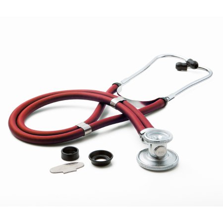 American Diagnostic Corp Reusable Aneroid / Stethoscope Set Pro's Combo II® SR 23 to 40 cm Adult Cuff Dual Head Sprague Stethoscope Pocket Aneroid - Each - 768-641-11AR-EA
