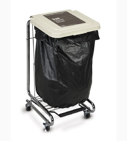 Medegen Medical Products LLC Trash Bag 55 gal. Brown LLDPE 0.80 mil 43 X 47 Inch Star Seal Bottom Coreless Roll - Case of 100 - 3907-CS