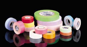 Fisher Scientific Blank Label Tape Barkley® Colored Identification Tape White Paper 1 Inch X 60 Yard - Pack of 3 - 1590125A-PK