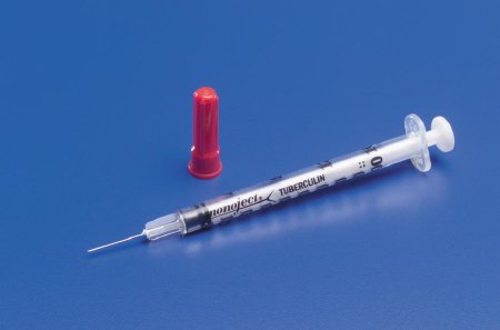 Cardinal Tuberculin Syringe Monoject™ Luer Slip Tip Without Safety - Box of 100 - 8881501400-BX