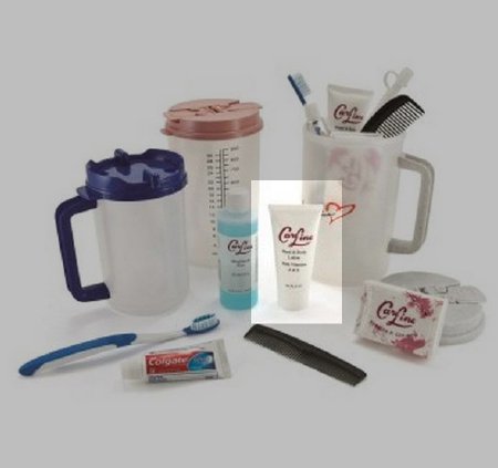 Care Line Hand and Body Moisturizer Care Line 2 oz. Tube Scented Lotion - Case of 96 - 0332020-CS