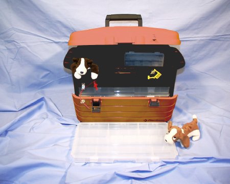 Healthmark Industries Medical Chest Orange 12 X 14-1/2 X 20 Inch - Each - 8040-2 ORANGE-EA