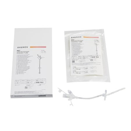 Avanos Medical Sales LLC Gastrostomy Feeding Tube MIC® 16 Fr. Silicone Sterile - Each - 0100-16LV-EA