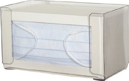 Bowman Manufacturing PPE Dispenser BOWMAN® Wall Mount 1-Box Capacity Clear 4.27 X 4.32 X 7.70 Inch PETG Plastic - Each - FP-038-EA