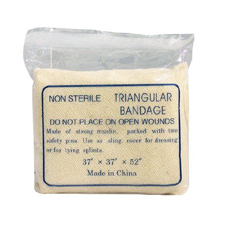 Dukal Triangular Bandage / Arm Sling DUKAL Safety Pin - Bag of 12 - TB37-BG