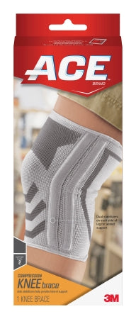 3M Knee Brace 3M™ Ace™ Large Pull-On 17 to 19-1/2 Inch Circumference Left or Right Knee - Case of 12 - 207355-CS