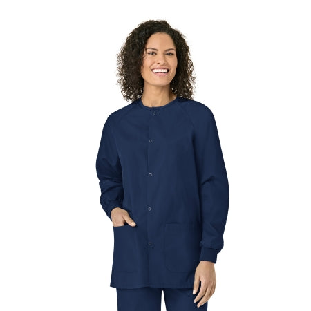 Fashion Seal Uniforms Warm-Up Jacket Fashion Blend® Navy Small Hip Length Reusable - Each - 6724-S-EA