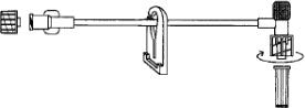Advanced Medical Systems IV Extension Set Vygon Micro Bore 4 Inch Tubing Without Filter - Case of 50 - AMS-441-CS