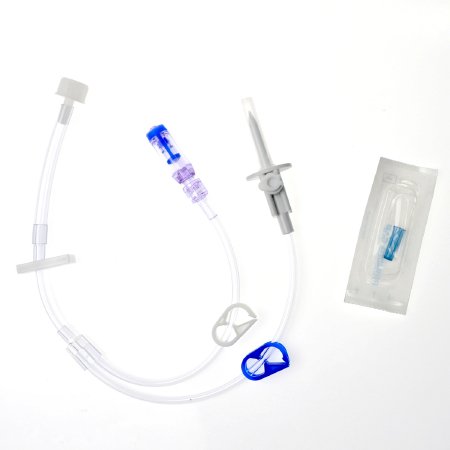 ICU Medical IV Extension Set Bifuse® Small Bore 14 Inch Tubing - Case of 50 - CH3028-CS