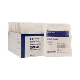 Cardinal Abdominal Pad Dermacea™ 8 X 10 Inch 1 per Pack Sterile Rectangle - Each - 7198D-EA