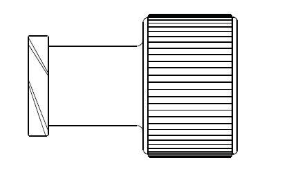 ICU Medical Dead End Cap - Case of 100 - B6006-CS