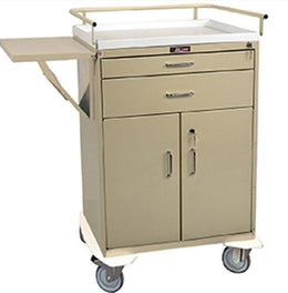 Harloff Treatment Cart Classic Line Steel 44.5 X 22 X 32 Inch Hammertone Gray - Each - 6201-EA