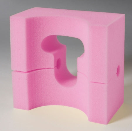 Medline Head Positioner 8 W X 9 D X 4-1/2 H Inch Foam Freestanding - Case of 24 - NON081144-CS