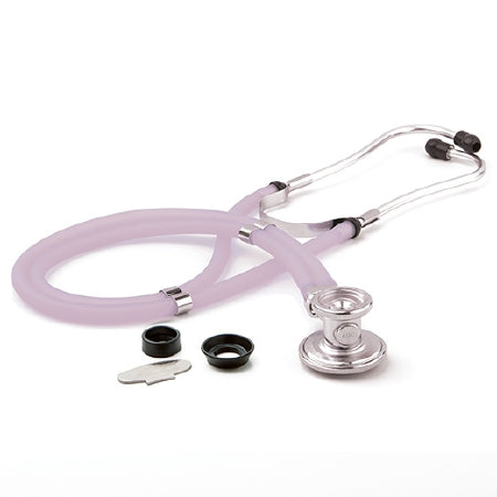 American Diagnostic Corp Sprague Stethoscope Adscope® Lavender 2-Tube 22 Inch Tube Double Sided Chestpiece - Each - 641FL-EA