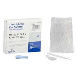 Bionix Ear Curette Pack VersaLoop® Round Handle 3 mm Tip Curved Flexible Teardrop Loop Tip - Box of 50 - 2270-BX