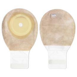 Hollister Ostomy Pouch Premier™ One-Piece System 7 Inch Length, Mini 2-1/8 Inch Stoma Drainable Flat, Trim to Fit - Box of 20 - 88700-BX