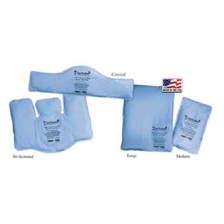 Patterson Medical Supply Hot / Cold Therapy Pad Soft Comfort CorPak General Purpose Large 10 X 13 Inch Fabric / Gel Reusable - Each - 553977-EA