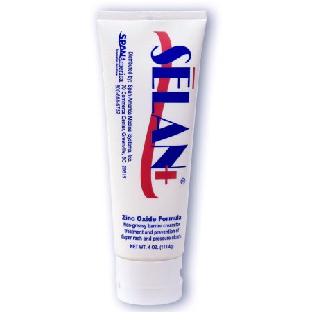 Span America Skin Protectant Selan+® 4 oz. Tube Scented Cream - Case of 12 - PJSZC04012-CS