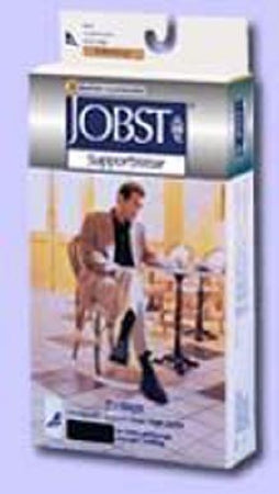 BSN Medical Compression Stocking JOBST® for Men Knee High Large Khaki Closed Toe - Pair - 115102-PR