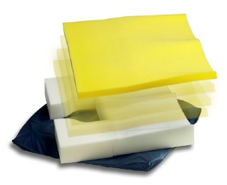 Span America Seat Cushion EZ-Dish® 16 W X 16 D X 3 H Inch Foam - Case of 6 - EZ1616-96-CS
