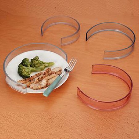 Patterson Medical Supply Food Guard Invisible™ 1-1/4 Inch Height - Each - 1115-EA