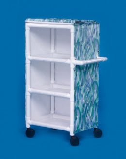 IPU Utility Cart PVC 31 X 37 X 20 Inch 26 X 20 Inch Removable Shelves, 14.5 Inch Spacing - Each - MPC375-EA