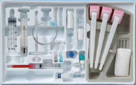 BD Epidural Tray Perisafe™ Single Shot Tuohy 18 Gauge 3-1/2 Inch - Case of 10 - 406097-CS