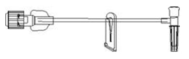 ICU Medical IV Extension Set Small Bore 6 Inch Tubing - Case of 50 - B1047-CS