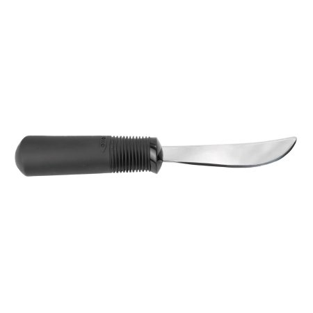 Patterson Medical Supply Rocker Knife Good Grips Right-Left Handed / Angled Black Stainless Steel - Each - 561846-EA