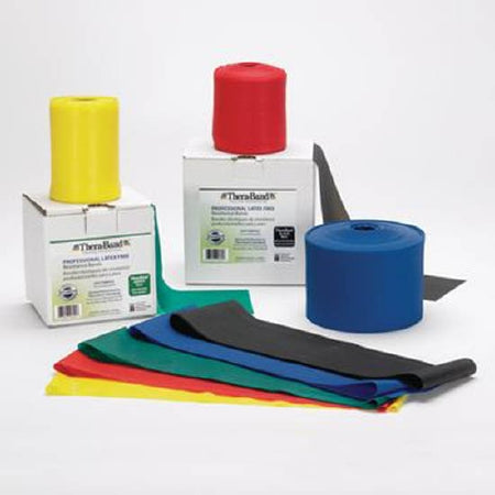 Patterson Medical Supply Exercise Resistance Band TheraBand® Gold 5 Inch X 6 Yard 3X-Heavy Resistance - Each - 716907-EA