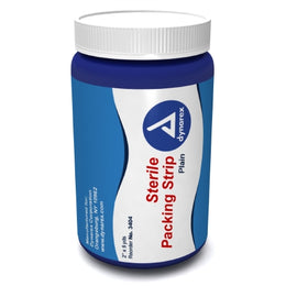 Dynarex Wound Packing Strip Non-impregnated 2 Inch X 5 Yard Sterile - Case of 12 - 3404-CS