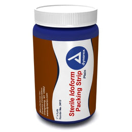 Dynarex Wound Packing Strip Iodoform 1 Inch X 5 Yard Sterile - Case of 12 - 3413-CS