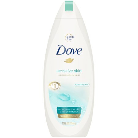 Unilever Body Wash Dove® Sensitive Skin Liquid 12 oz. Bottle Unscented - Each - 01111112212-EA